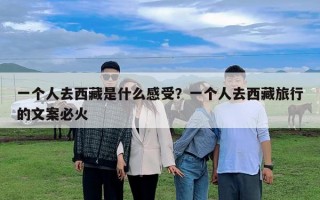 一个人去西藏是什么感受？一个人去西藏旅行的文案必火