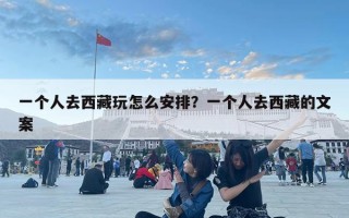 一个人去西藏玩怎么安排？一个人去西藏的文案
