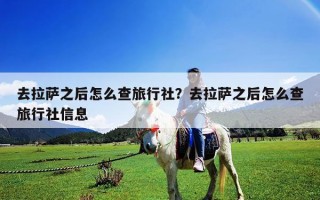 去拉萨之后怎么查旅行社？去拉萨之后怎么查旅行社信息