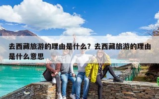 去西藏旅游的理由是什么？去西藏旅游的理由是什么意思