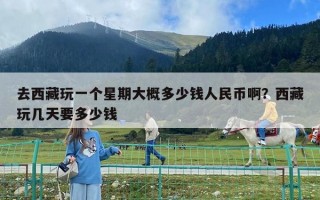 去西藏玩一个星期大概多少钱人民币啊？西藏玩几天要多少钱