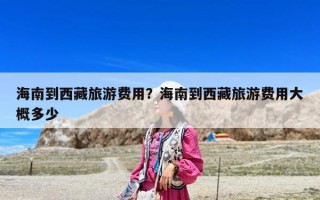 海南到西藏旅游费用？海南到西藏旅游费用大概多少