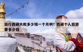 旅行西藏大概多少钱一个月啊？西藏个人旅游要多少钱