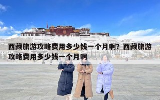 西藏旅游攻略费用多少钱一个月啊？西藏旅游攻略费用多少钱一个月啊