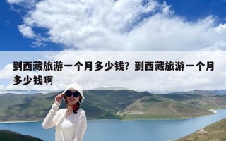 到西藏旅游一个月多少钱？到西藏旅游一个月多少钱啊