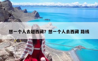 想一个人去趟西藏？想一个人去西藏 路线