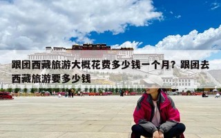 跟团西藏旅游大概花费多少钱一个月？跟团去西藏旅游要多少钱