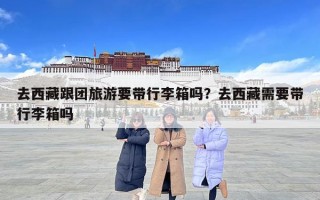 去西藏跟团旅游要带行李箱吗？去西藏需要带行李箱吗