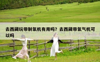 去西藏玩带制氧机有用吗？去西藏带氧气机可以吗