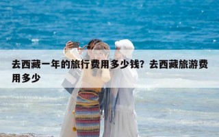 去西藏一年的旅行费用多少钱？去西藏旅游费用多少