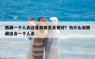 西藏一个人去还是和朋友去更好？为什么说西藏适合一个人去