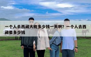 一个人去西藏大概多少钱一天啊？一个人去西藏要多少钱