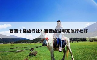 西藏十强旅行社？西藏旅游哪家旅行社好