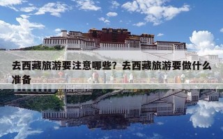 去西藏旅游要注意哪些？去西藏旅游要做什么准备