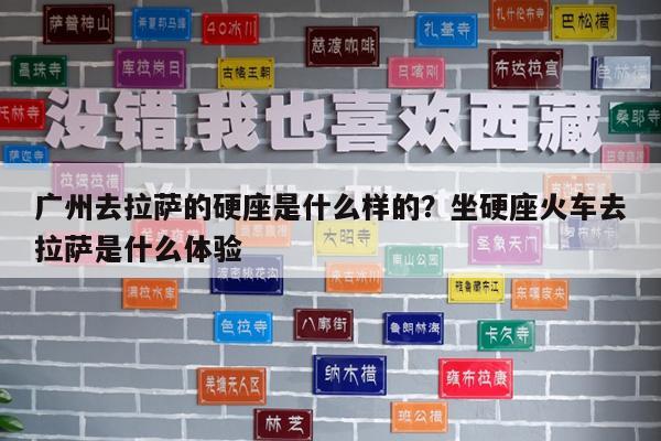 广州去拉萨的硬座是什么样的?坐硬座火车去拉萨是什么体验