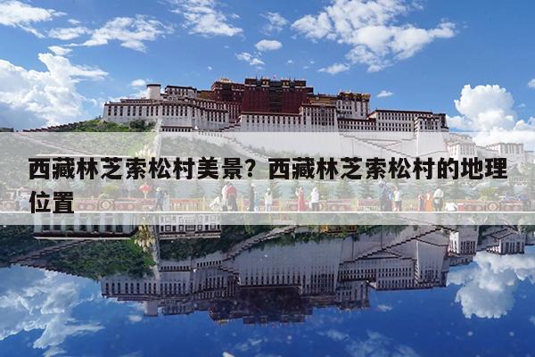 西藏林芝索松村美景?西藏林芝索松村的地理位置