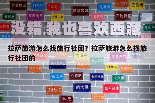 拉萨旅游怎么找旅行社团?拉萨旅游怎么找旅行社团的