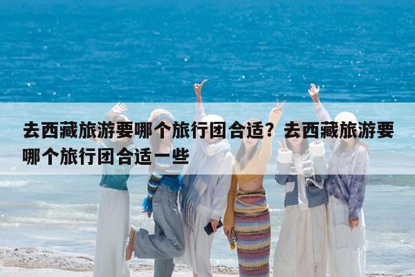 去西藏旅游要哪个旅行团合适?去西藏旅游要哪个旅行团合适一些
