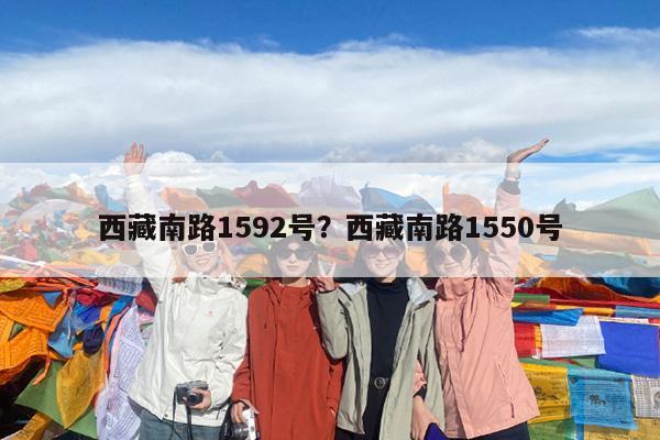 西藏南路1592号?西藏南路1550号