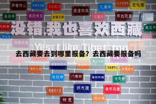 去西藏要去到哪里报备?去西藏要报备吗
