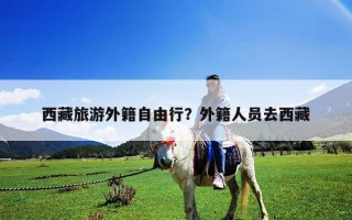 西藏旅游外籍自由行？外籍人员去西藏