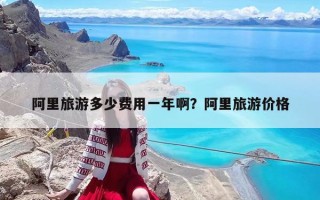 阿里旅游多少费用一年啊？阿里旅游价格