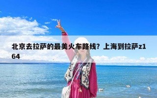 北京去拉萨的最美火车路线？上海到拉萨z164