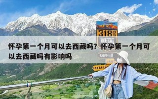 怀孕第一个月可以去西藏吗？怀孕第一个月可以去西藏吗有影响吗