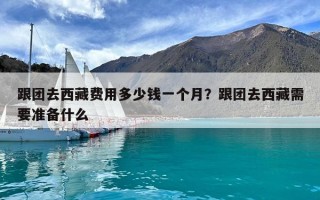 跟团去西藏费用多少钱一个月？跟团去西藏需要准备什么