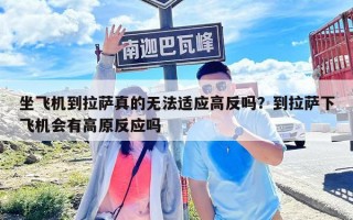 坐飞机到拉萨真的无法适应高反吗？到拉萨下飞机会有高原反应吗