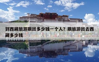 到西藏旅游跟团多少钱一个人？跟旅游团去西藏多少钱