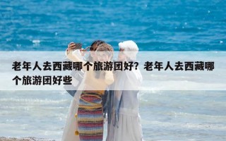老年人去西藏哪个旅游团好？老年人去西藏哪个旅游团好些