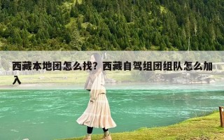 西藏本地团怎么找？西藏自驾组团组队怎么加入