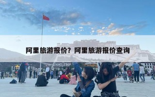 阿里旅游报价？阿里旅游报价查询