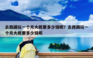 去西藏玩一个月大概要多少钱呢？去西藏玩一个月大概要多少钱呢