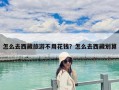 怎么去西藏旅游不用花钱？怎么去西藏划算