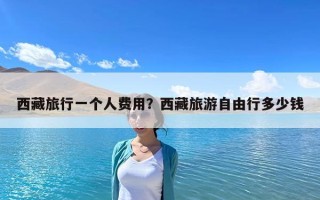 西藏旅行一个人费用？西藏旅游自由行多少钱