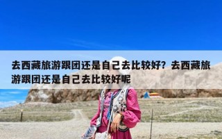 去西藏旅游跟团还是自己去比较好？去西藏旅游跟团还是自己去比较好呢