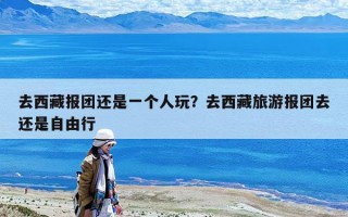 去西藏报团还是一个人玩？去西藏旅游报团去还是自由行