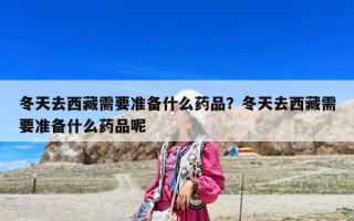 冬天去西藏需要准备什么药品？冬天去西藏需要准备什么药品呢