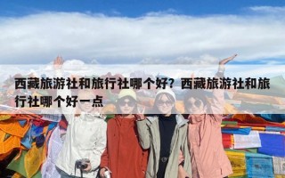 西藏旅游社和旅行社哪个好？西藏旅游社和旅行社哪个好一点