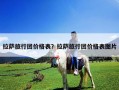 拉萨旅行团价格表？拉萨旅行团价格表图片