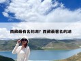 西藏最有名的湖？西藏最著名的湖