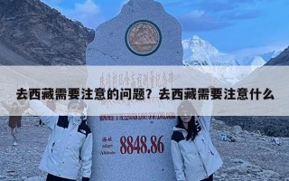 去西藏需要注意的问题？去西藏需要注意什么