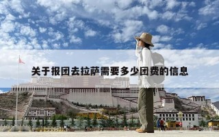 关于报团去拉萨需要多少团费的信息