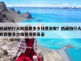 西藏旅行大概需要多少钱费用呢？西藏旅行大概需要多少钱费用呢英语