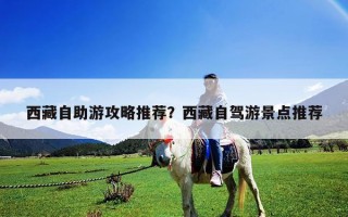 西藏自助游攻略推荐？西藏自驾游景点推荐