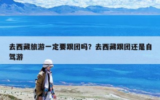 去西藏旅游一定要跟团吗？去西藏跟团还是自驾游