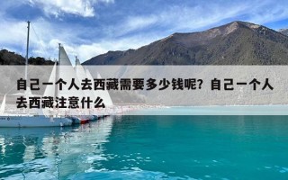 自己一个人去西藏需要多少钱呢？自己一个人去西藏注意什么