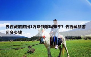 去西藏旅游团1万块钱够吗知乎？去西藏旅游团多少钱